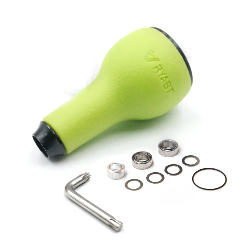 Shimano Reel Stradic - Manopola Verde in TPE 27mm Compatibile