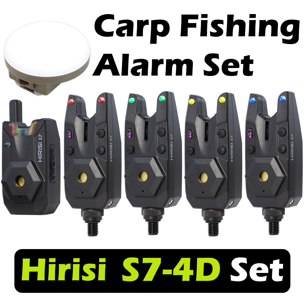 Bite Alarm - Set di Allarmi Wireless per Pesca